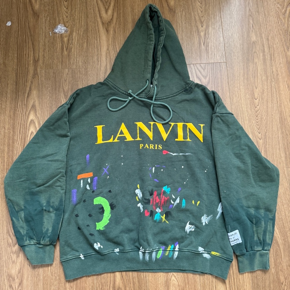 Lanvin x Gallery Dept Hoodie Green